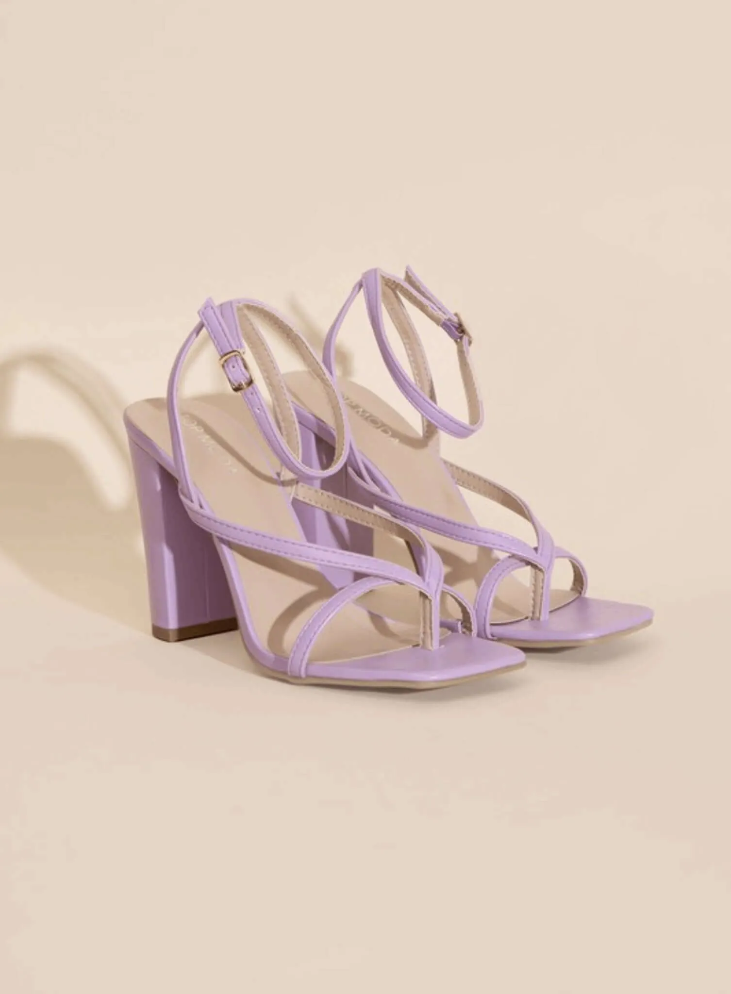 Nile-5 Thong Strappy Heels