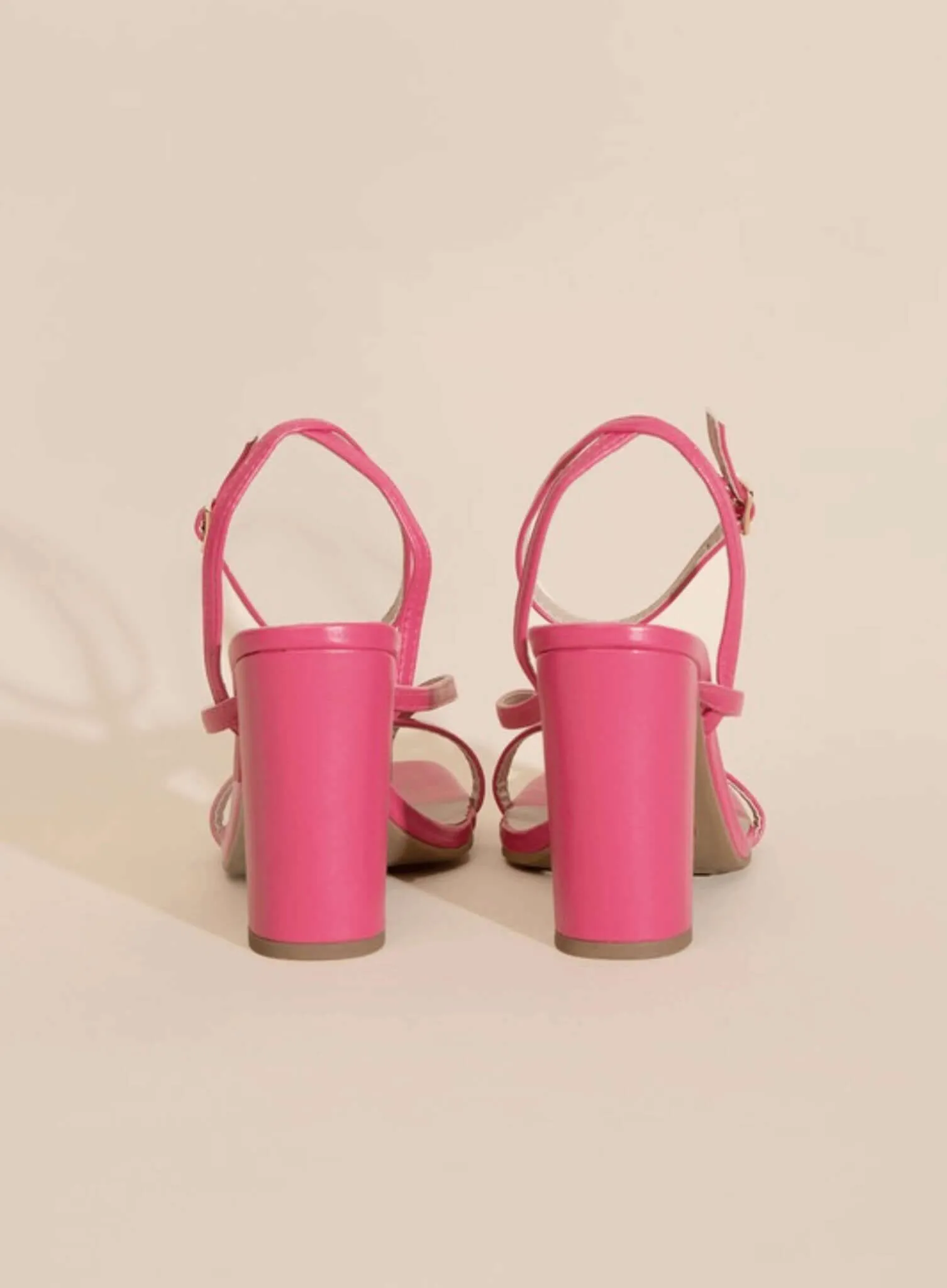 Nile-5 Thong Strappy Heels