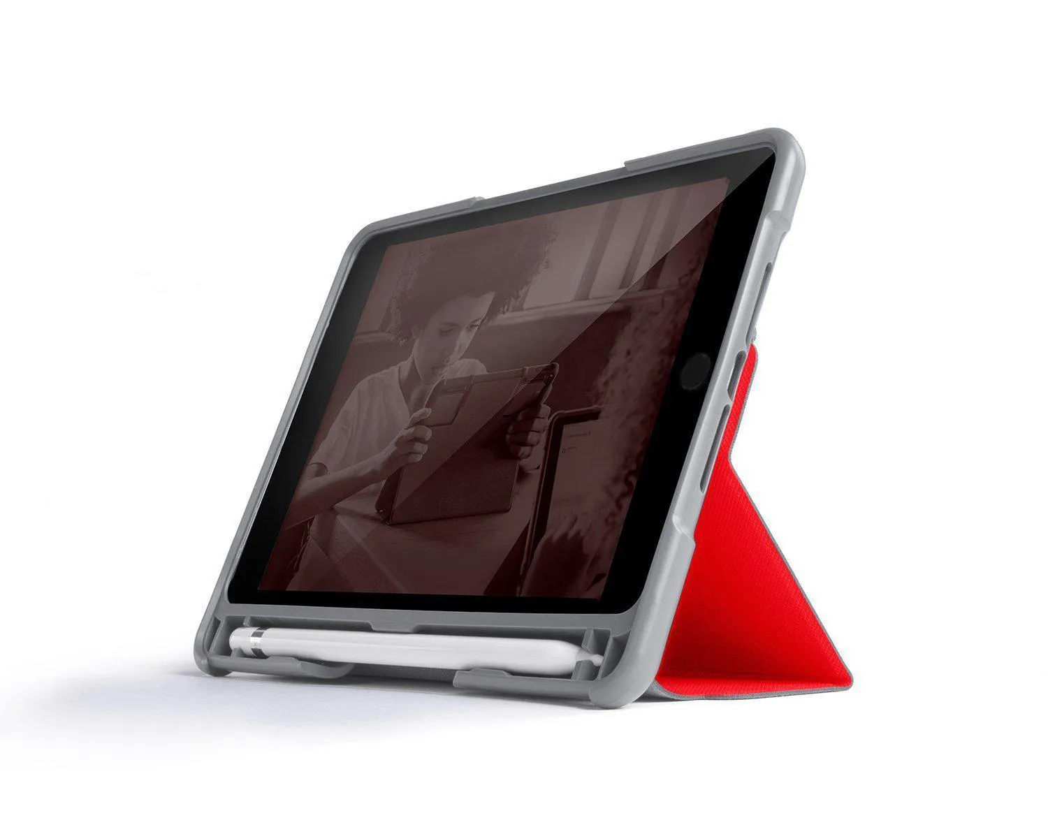 [OPEN BOX] STM Dux Plus Duo For iPad Mini 5/4 - Red