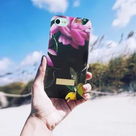 [OPEN BOX] TED BAKER Shell Case Citrus Bloom Black for iPhone 8 / 7