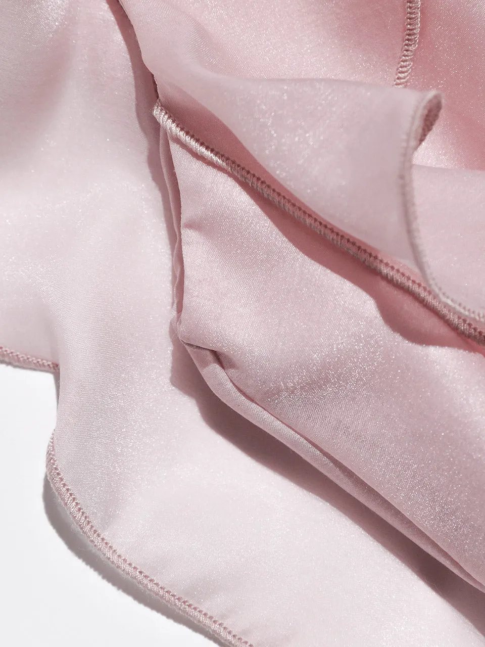 Peach Pink Halter Neck Blouse