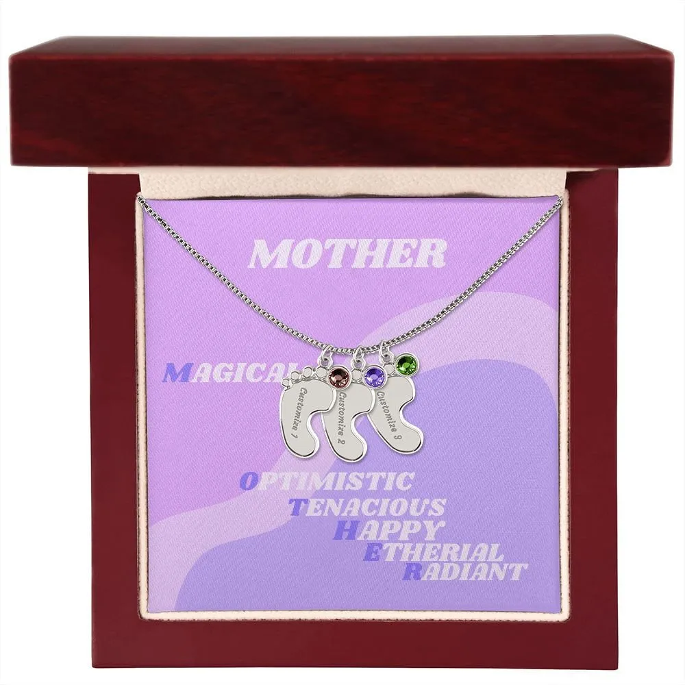 Personalized Mom Necklace, Custom Mothers Day Gift, Custom Mom Gift, Kids Name Necklace for Mom, Children Name Necklace, Baby Name Gift
