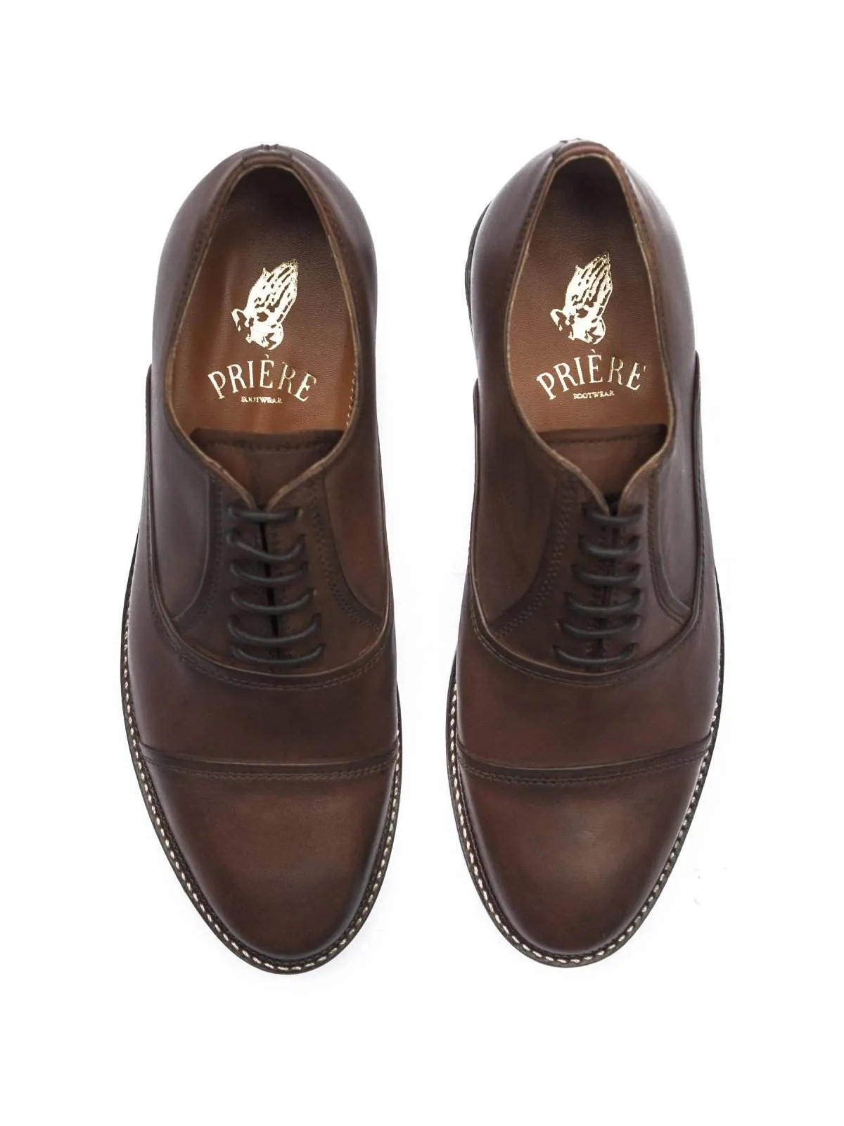 Priere Footwear Oxford Brown