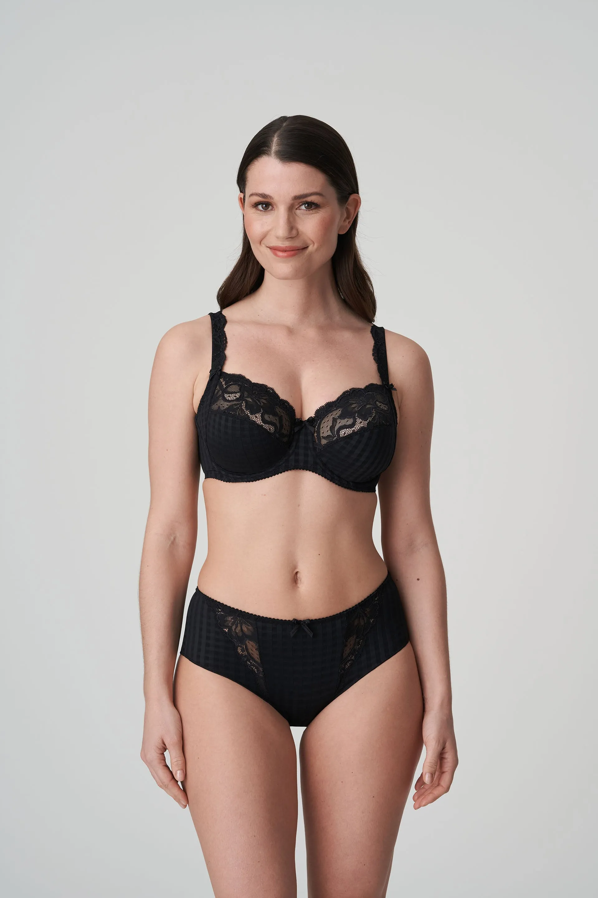 Prima Donna Madison Underwire Basic Colors Full Cup Bra Caffe Latte   Charcoal Black