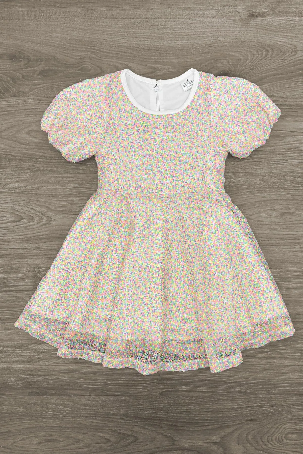 Rainbow Sequin Dress