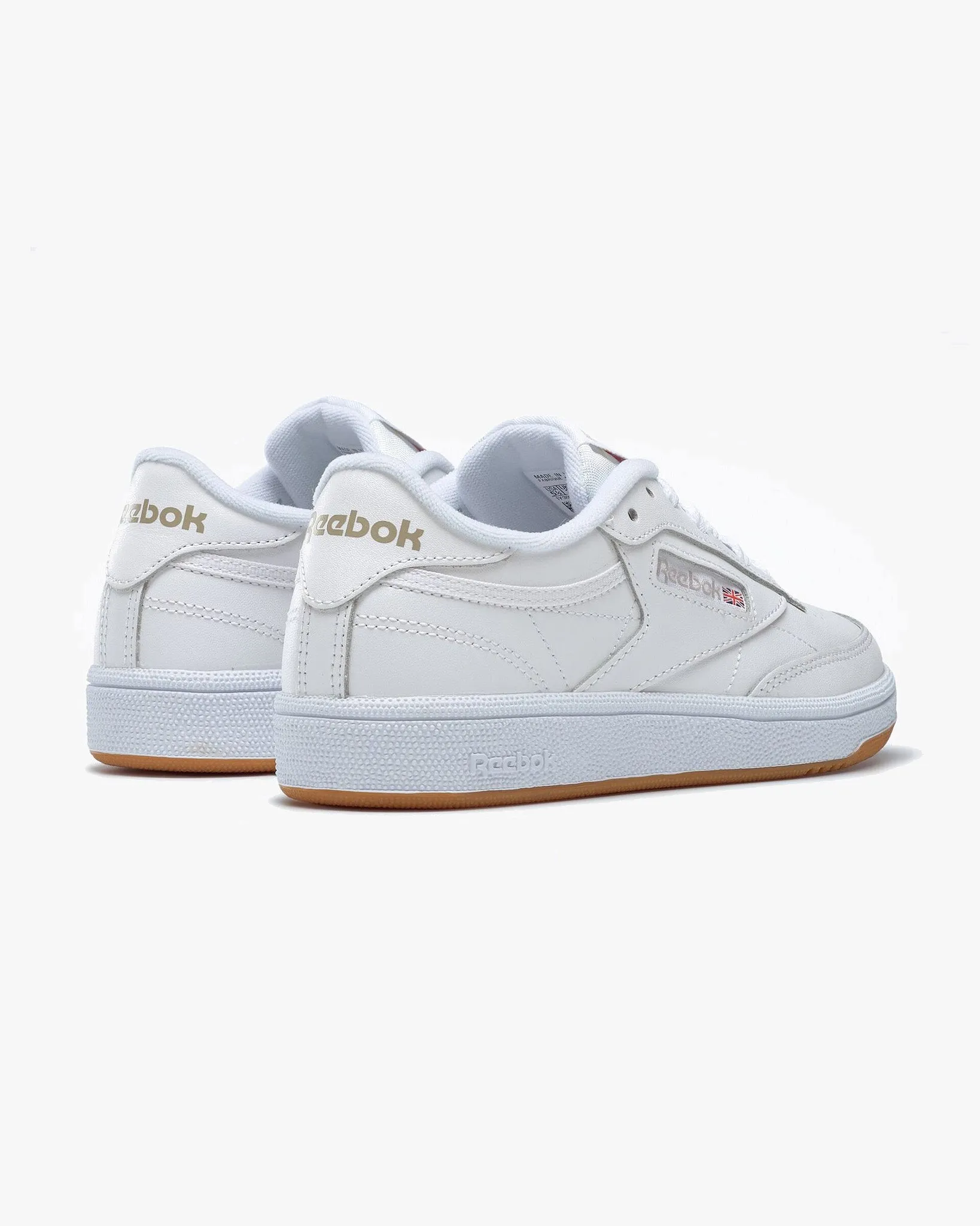 Reebok Classic Womens Club C 85 - White / Light Grey / Gum