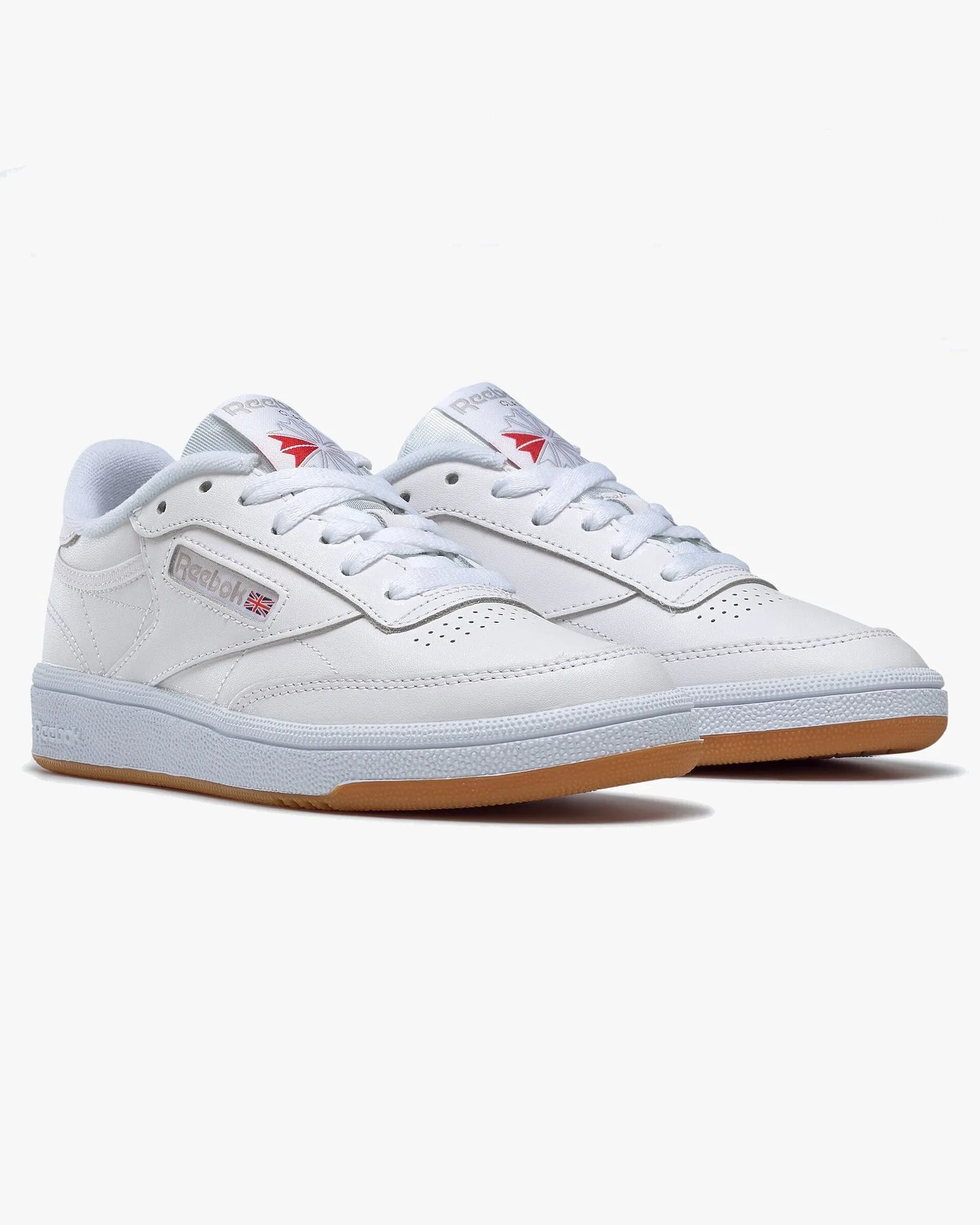 Reebok Classic Womens Club C 85 - White / Light Grey / Gum