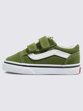 Slip-On V Color Theory Pesto Shoes (Little Kids)