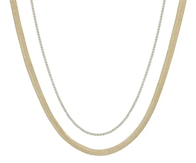 Snake Chain Layered Necklace