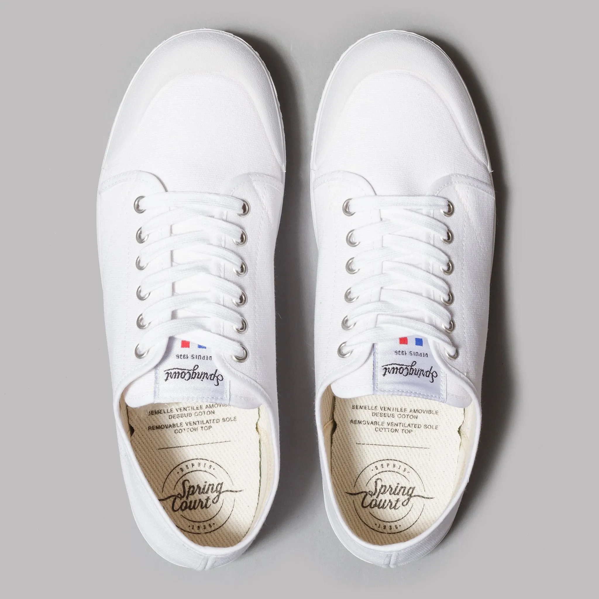 Spring Court G2 Classic Canvas (White)
