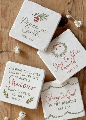 Stone Art Christmas Ornaments | 4 Styles