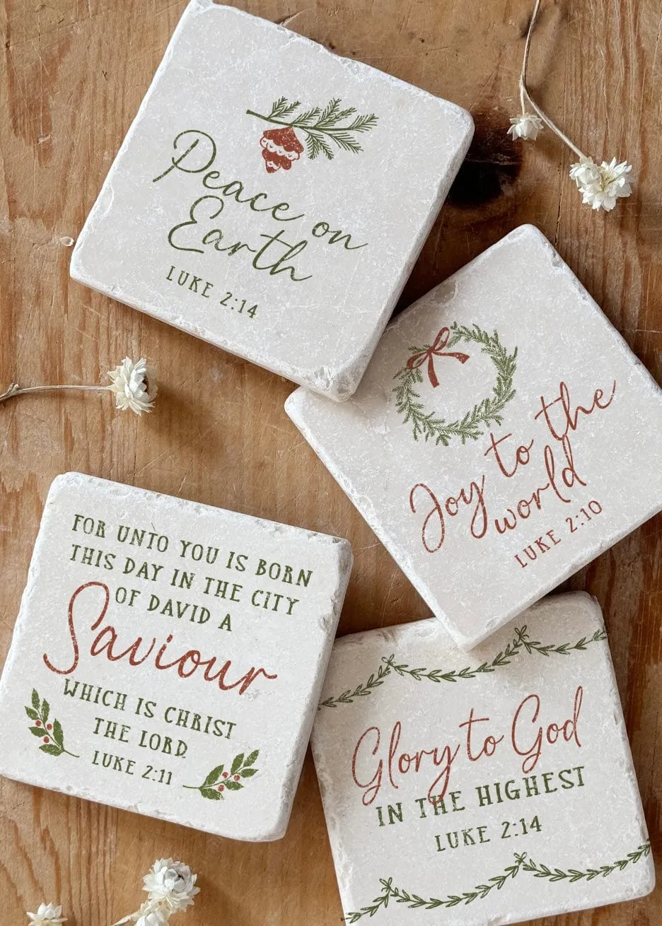 Stone Art Christmas Ornaments | 4 Styles