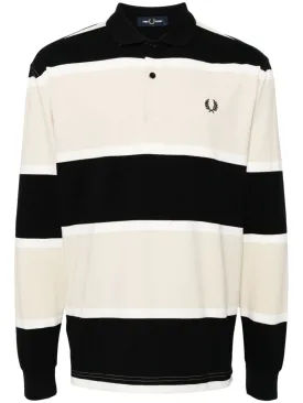striped polo shirt