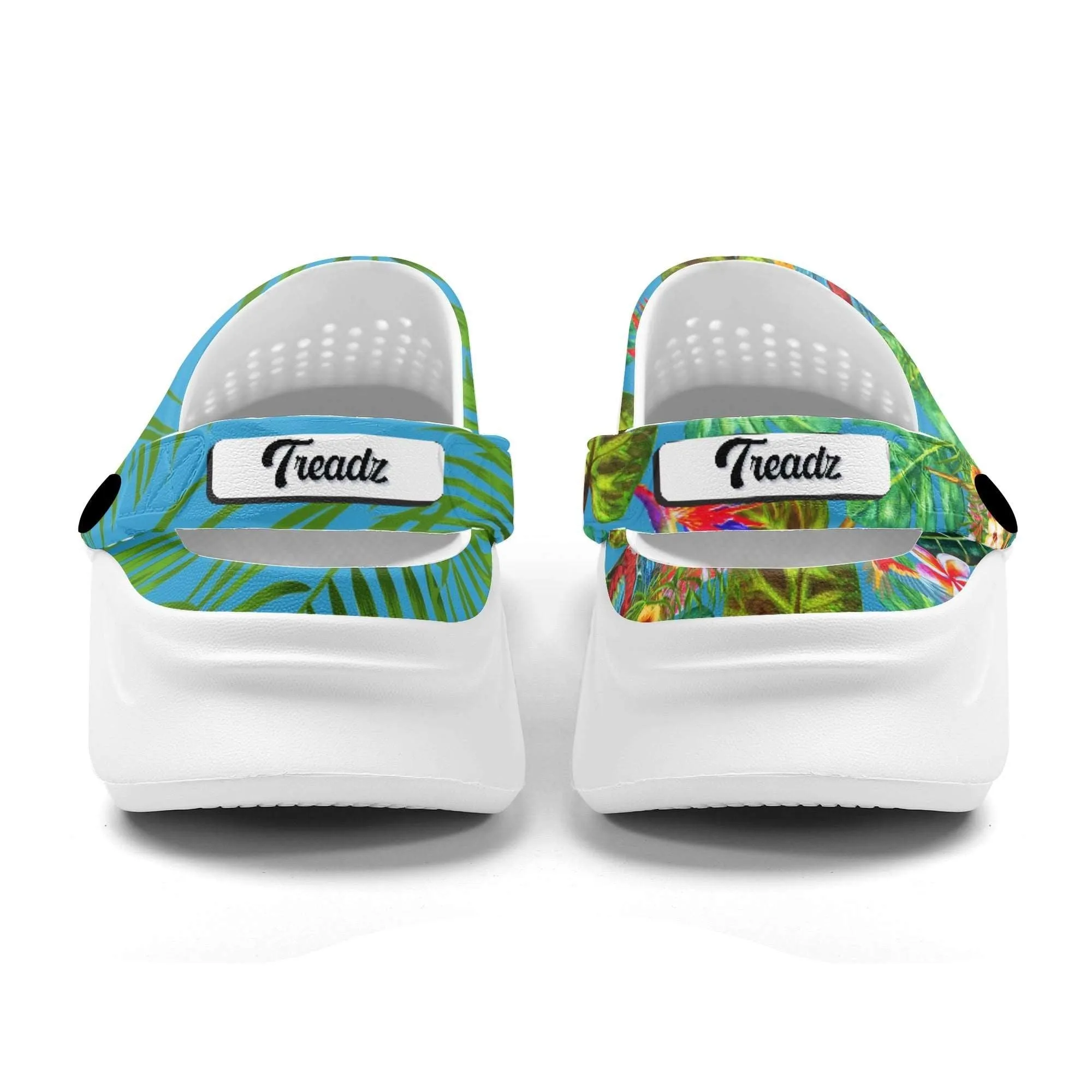 Treadz Mismatched Clogs - Tropicana