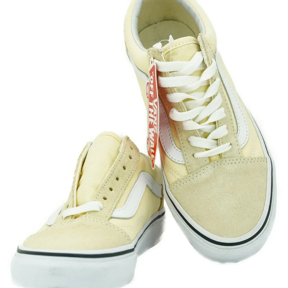 Vans Old Skool VN0A38G1VKV1 Women's Vanilla Custard Athletic Sneaker Shoes FB70