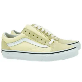 Vans Old Skool VN0A38G1VKV1 Women's Vanilla Custard Athletic Sneaker Shoes FB70