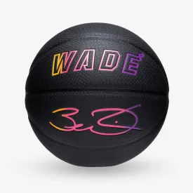 Wade Logo Basketball - Black -Size 7