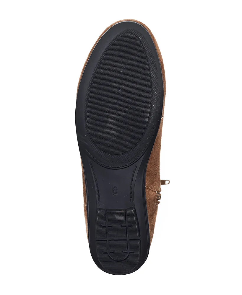 Women's Comfort Booties with Buckles